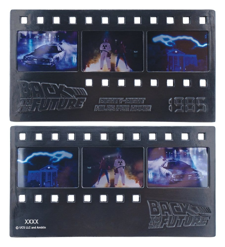 Back to the Future Ingot Metal Film Strip Collectible Limited Edition 5