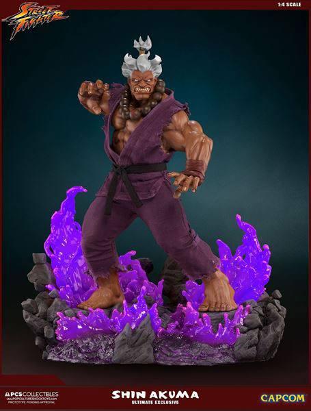 Street Fighter: Shin Akuma - Mixed Media Statue 1/4 Ultimate Exclusive - Pop Culture Shock