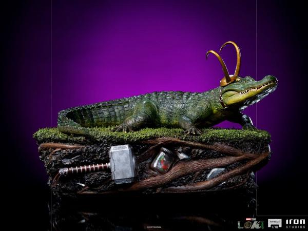 Loki: Alligator 1/10 Art Scale Statue - Iron Studios