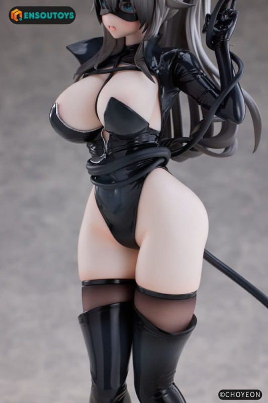K Pring Original Character Statue 1/6 Cat Woman Happy-chan Different Color Edition 27 cm 4