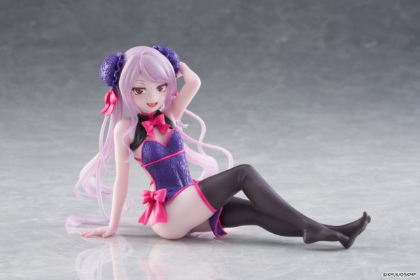 Overlord Desktop Cute PVC Statue Shalltear Chinese Dress Ver. 13 cm 1
