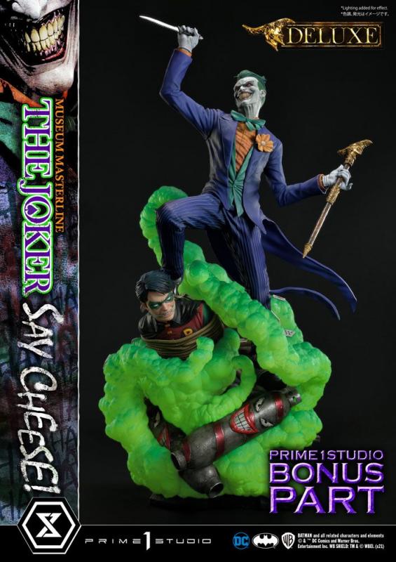 DC Comics: The Joker Say Cheese 1/3 Statue Deluxe Bonus Version - Prime 1 Studio