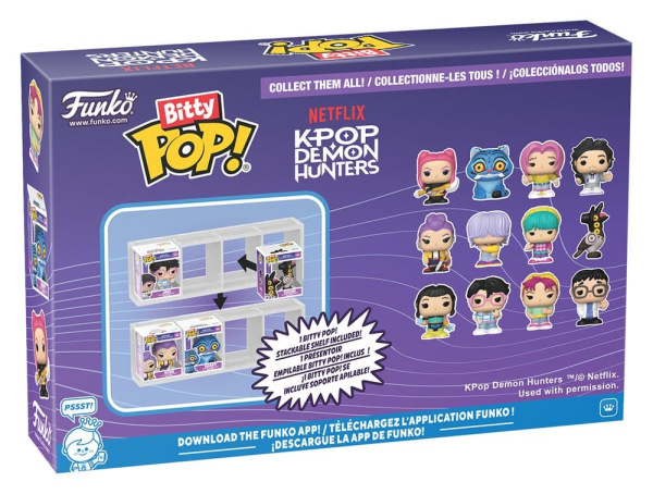 Netflix Bitty POP! Mini Figures 4-Pack Zoey 2 cm 1