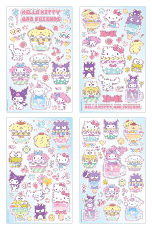 Sanrio Sticker Pack Hello Kitty & Friends 03 Cupcake