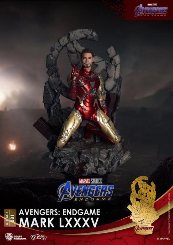 Avengers Endgame: Mark LXXXV 16 cm D-Stage PVC Diorama - Beast Kingdom Toys