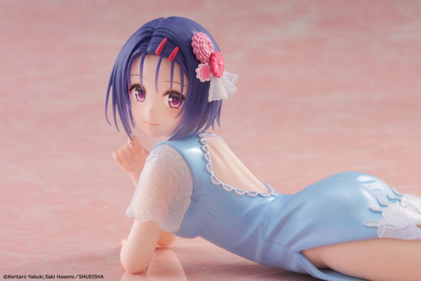 To Love-Ru Darkness PVC Statue Desktop Cute Figure Haruna Sairenji (China Dress Ver.) 13 cm 6