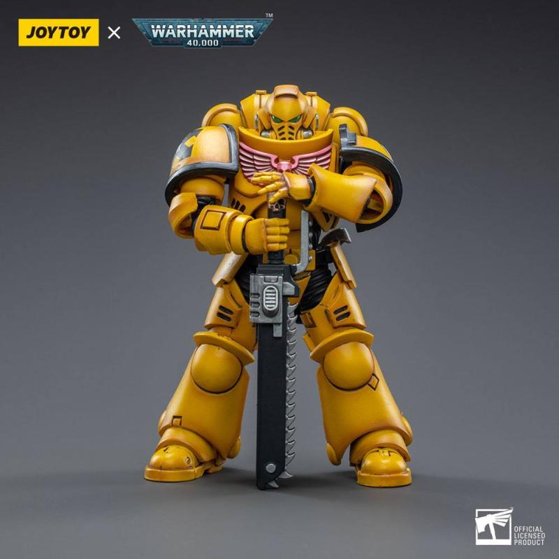 Warhammer 40k: Imperial Fists Intercessors 1/18 Action Figure - Joy Toy (CN)