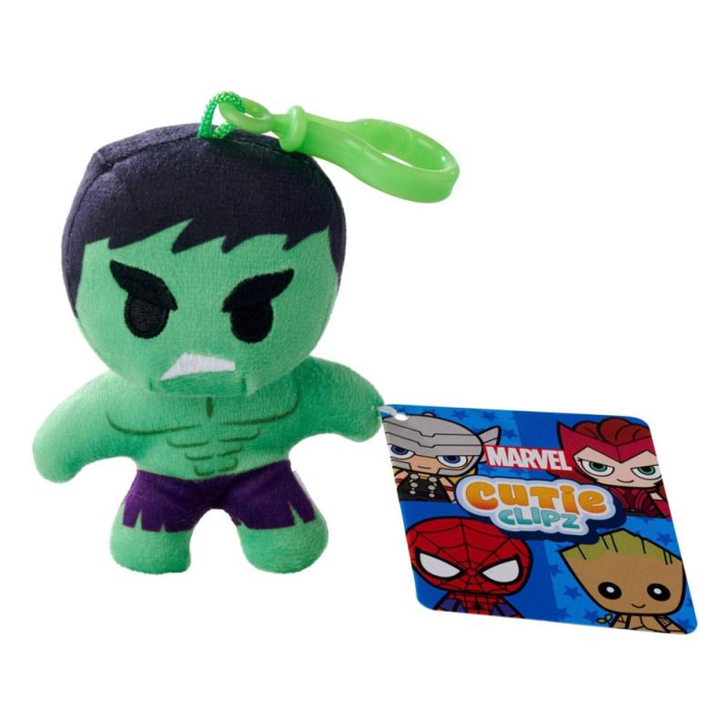 Marvel Cutie Clipz Plush Keychains Assortment (12) 13