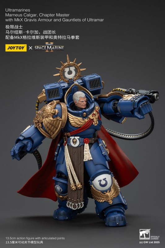 Warhammer 40,000 Action Figure Ultramarines Marneus Calgar, Chapter Master 14 cm 10
