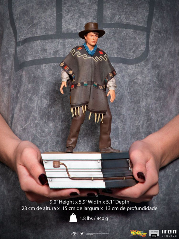 Back to the Future III Art Scale Statue 1/10 Marty McFly 23 cm 6