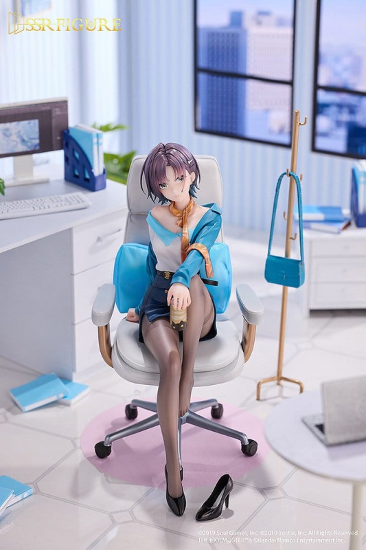 The Idolmaster: Shiny Colors x Mahjong Soul PVC Figure 1/7 Toru Asakura Effortless Work Ver. 21 cm 3