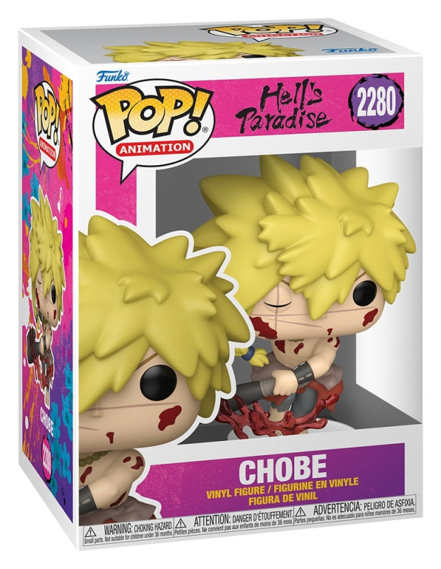Hell's Paradise: Jigokuraku POP! Animation Vinyl Figure Chobe 9 cm 1
