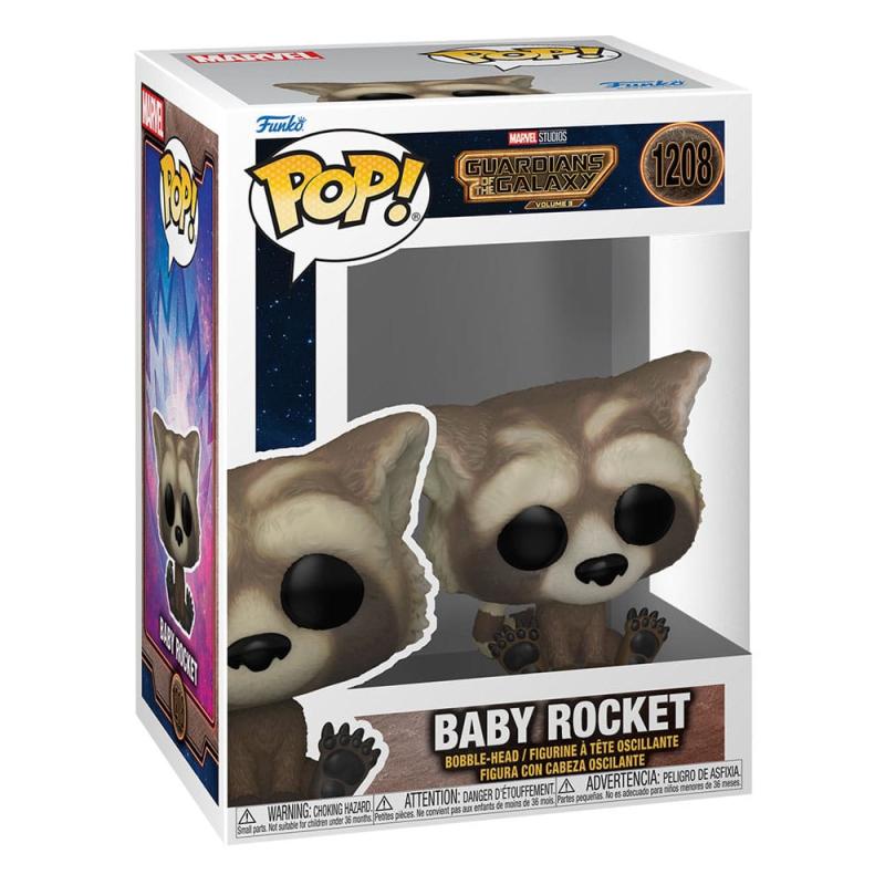 Guardians of the Galaxy Vol. 3 POP! Vinyl Figure Baby Rocket 9 cm 1