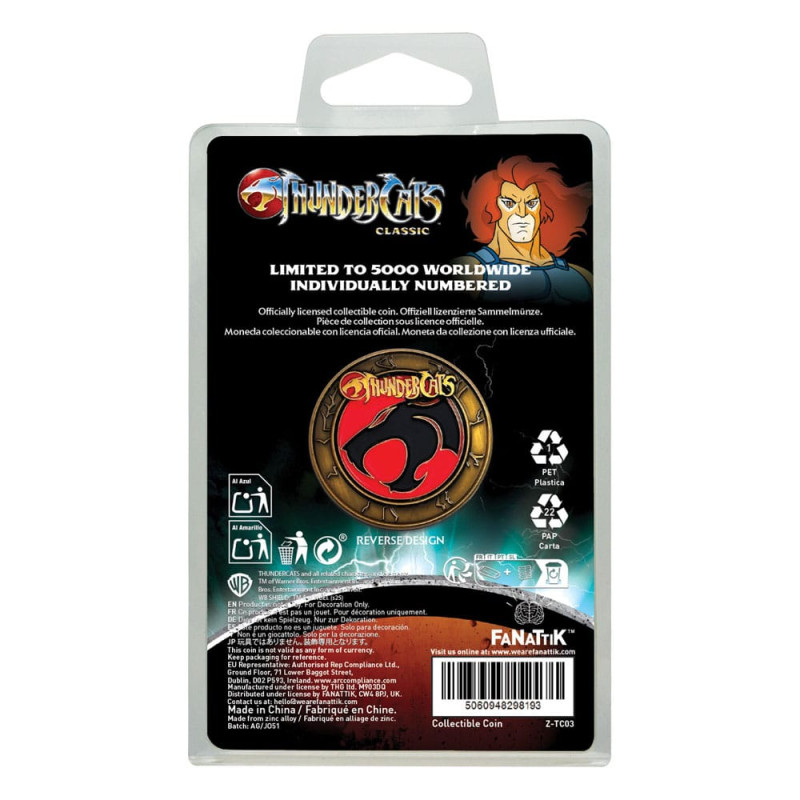 Metal Gear Solid Delta Collectable Coin Lion-O 40th Anniversary Limited Edition 2