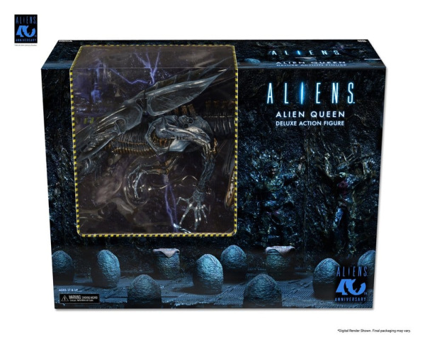 Aliens Ultra Deluxe Action Figure Alien Queen (40th Anniversary) 38 cm 5