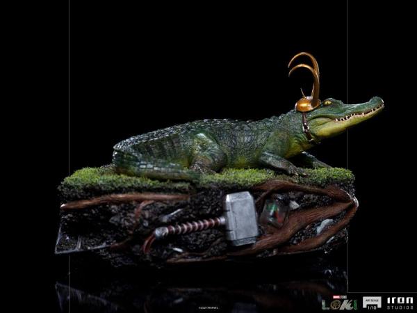 Loki: Alligator 1/10 Art Scale Statue - Iron Studios