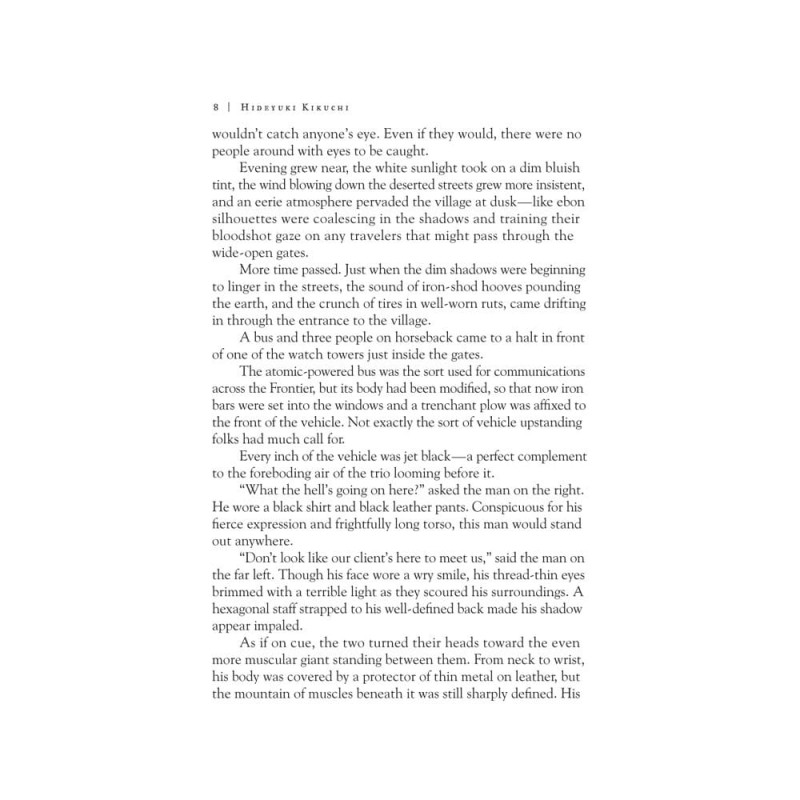 Vampire Hunter D Omnibus Novel Volume 1 2