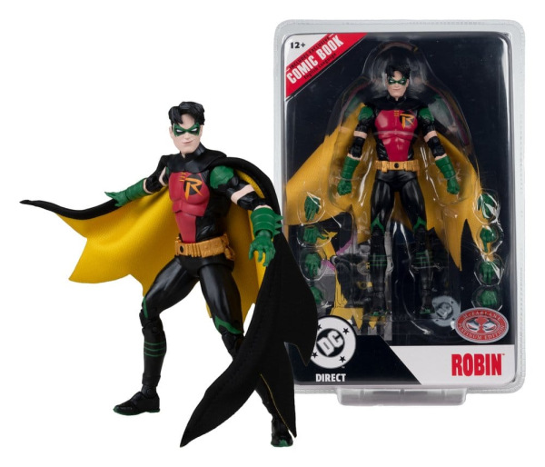 DC Direct Page Punchers Action Figure Robin Tim Drake (Nightwing #81) (Red Platinum Edition) 18 cm 4