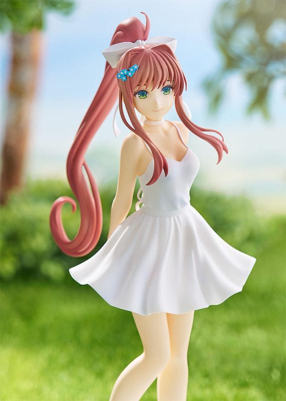 Doki Doki Literature Club! Pop Up Parade PVC Statue Monika: White Dress Ver. 18 cm