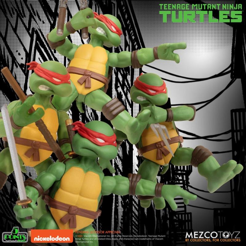 Teenage Mutant Ninja Turtles Action Figures Teenage Mutant Ninja Turtles Deluxe Set 8 cm 10