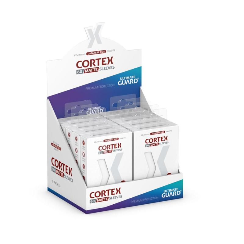 Ultimate Guard Cortex Sleeves Japanese Size Matte  White (60)