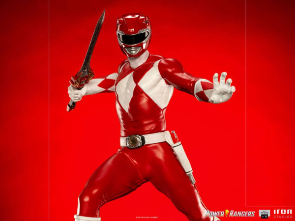 Power Rangers BDS Art Scale Statue 1/10 Red Ranger 17 cm 5