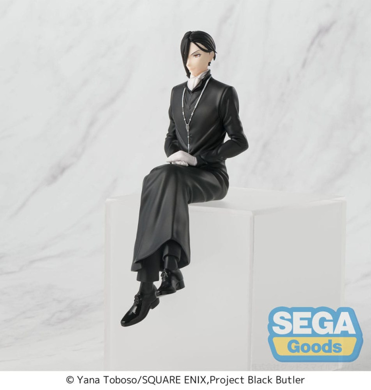 Black Butler: Boarding School Arc PM Perching PVC Statue Sebastian Michaelis 16 cm 1