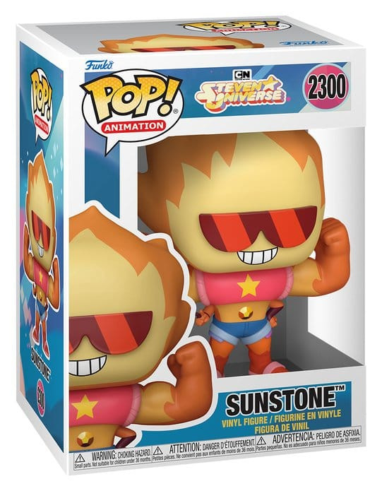 Steven Universe POP! Animation Vinyl Figure Sun Stone 9 cm 1