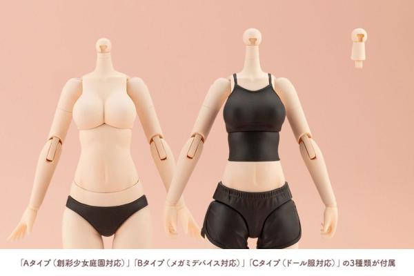 Sousai Shojo Teien Accessory set for action figures Dress Up Body Color C Ver. M 8