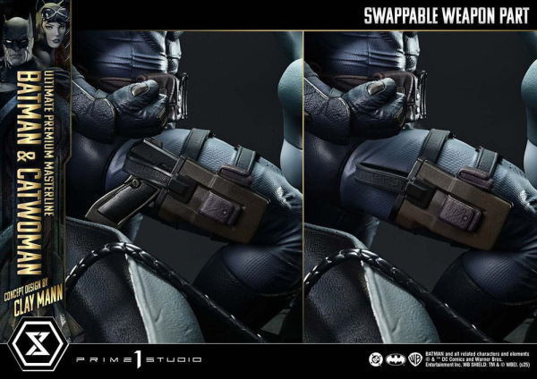 DC Comics Ultimate Premium Masterline Series Statue 1/4 Batman & Catwoman (Concept Design by Clay Ma 6