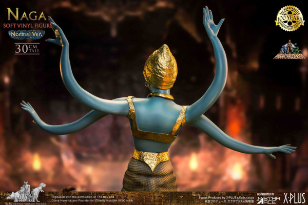 The 7th Voyage of Sinbad Soft Vinyl Statue Ray Harryhausen's Naga (Snake Woman) Deluxe Version 31 cm 7
