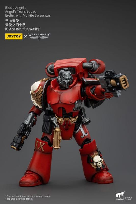 Warhammer The Horus Heresy Action Figure 1/18 Blood Angels Angel's Tears SquadErelim with Volkite Se