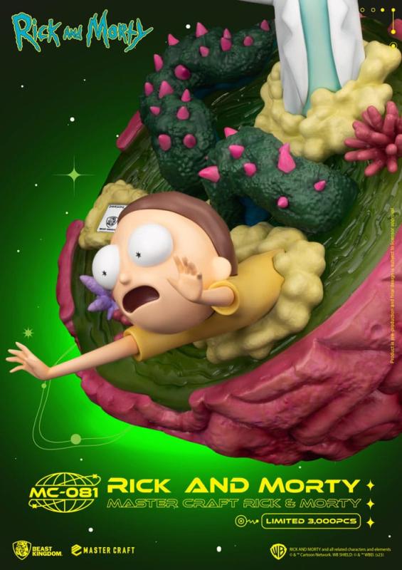 Rick and Morty Master Craft Statue Rick and Morty 42 cm - Beast Kingodm Toys