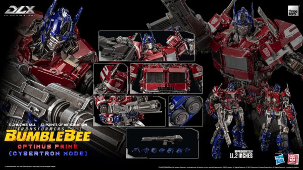 Transformers: Bumblebee DLX Action Figure 1/6 Optimus Prime (Cybertron Mode) 29 cm 11