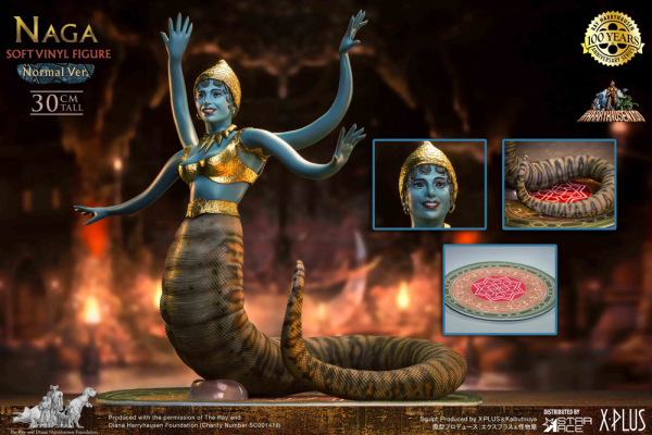 The 7th Voyage of Sinbad Soft Vinyl Statue Ray Harryhausen's Naga (Snake Woman) Deluxe Version 31 cm 12