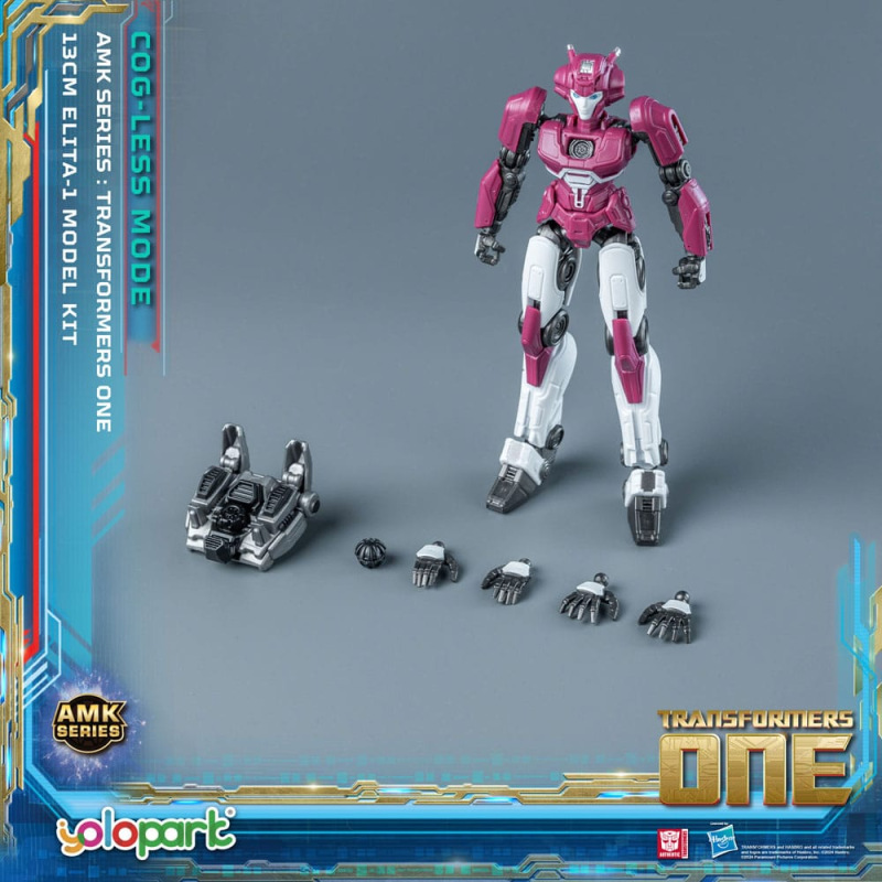 Transformers 8 AMK Mini Series Plastic Model Kit Elita-1 13 cm 3