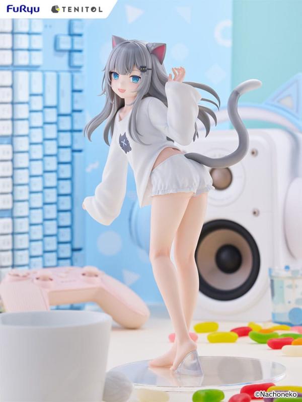 VTuber Tenitol Tall PVC Statue Nachoneko 30 cm 1