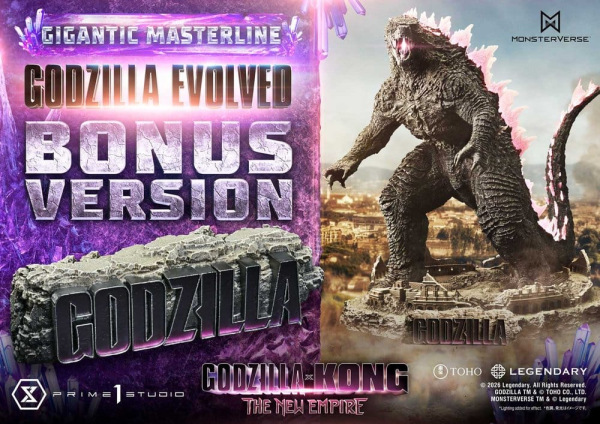 Godzilla x Kong: The New Empire (Film) Gigantic Masterline Series Statue Godzilla Evolved Bonus Ver. 2
