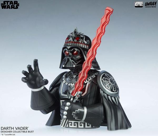 Star Wars: Darth Vader by Jesse Hernandez 25 cm Urban Aztec Vinyl Bust - Unruly Industries