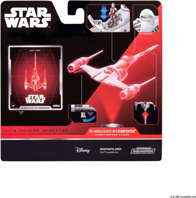 Star Wars Medium Vehicle N1 with Mando 13 cm 5