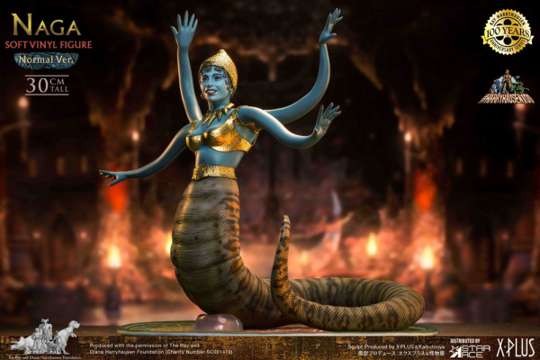 The 7th Voyage of Sinbad Soft Vinyl Statue Ray Harryhausen's Naga (Snake Woman) Deluxe Version 31 cm 4