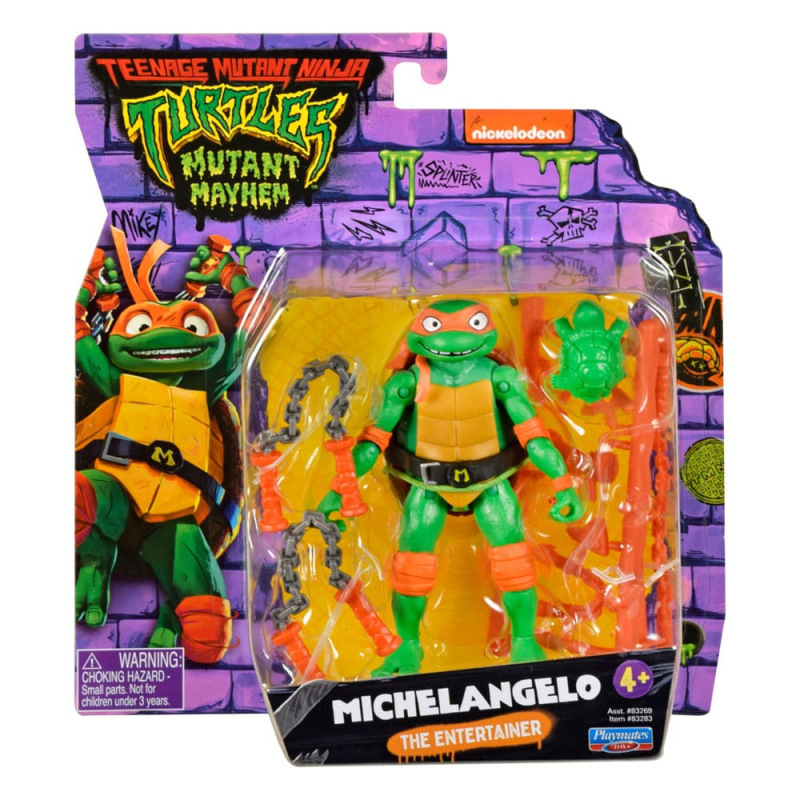 Teenage Mutant Ninja Turtles: Mutant Mayhem Action Figures 10 cm Basic Assortment (12) 7