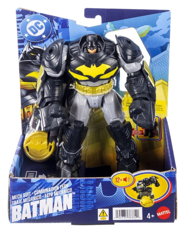 DC Premier Action Figure with Sound & Light Mecha Suit Batman 18 cm 6