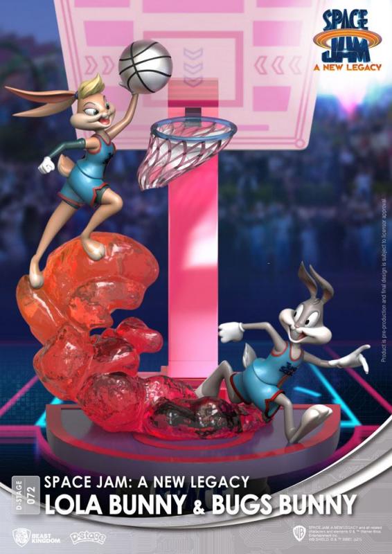 Space Jam: Lola & Bugs Bunny PVC Diorama NV 15 cm - Beast Kingdom Toys