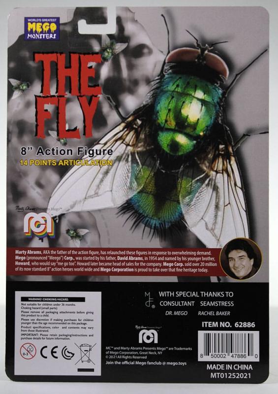 The Fly Action Figure The Fly (Flocked) 20 cm