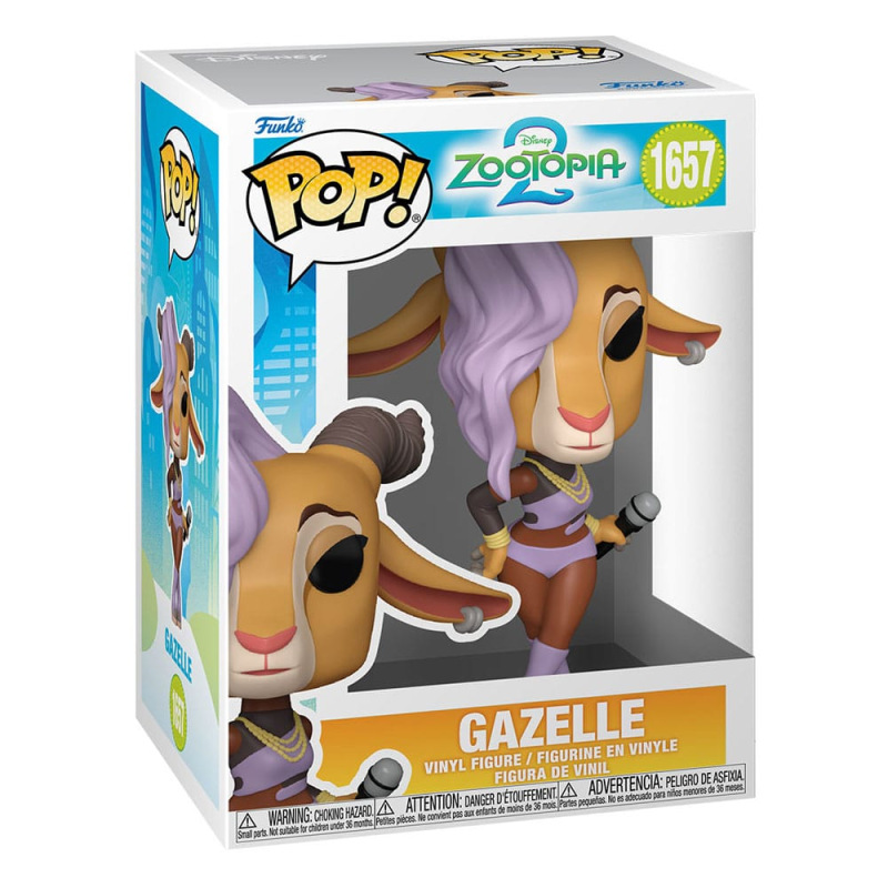 Zootopia 2 POP! Movies Vinyl Figure Gazelle 9 cm 1