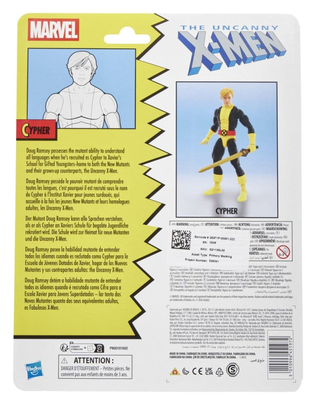 The Uncanny X-Men Marvel Legends Action Figure Cypher 15 cm 2