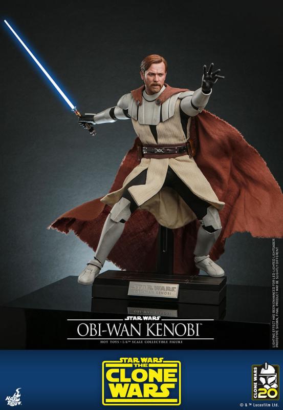 Star Wars The Clone Wars Action Figure 1/6 Obi-Wan Kenobi 30 cm 3