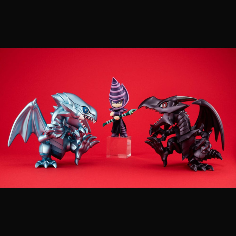 Yu-Gi-Oh! Duel Monsters Megatoon PVC Statue Red Eyes Black Dragon & The Winged Dragon of Ra 13 cm (w 5