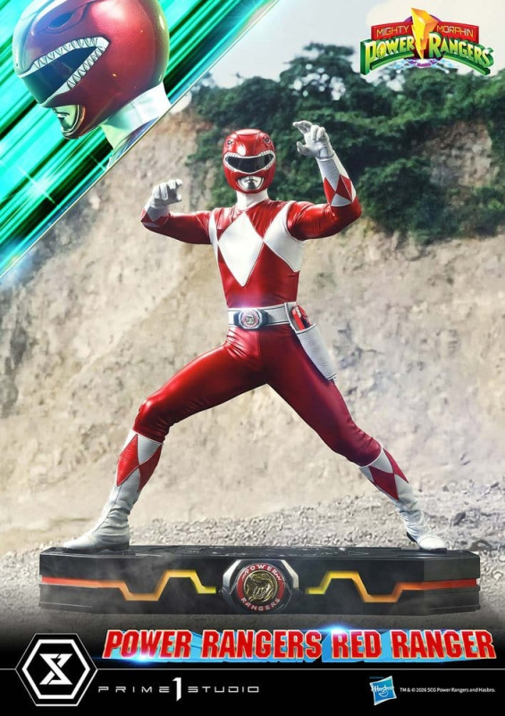 Mighty Morphin Power Rangers Premium Masterline Statue 1/4 Red Ranger 62 cm 2